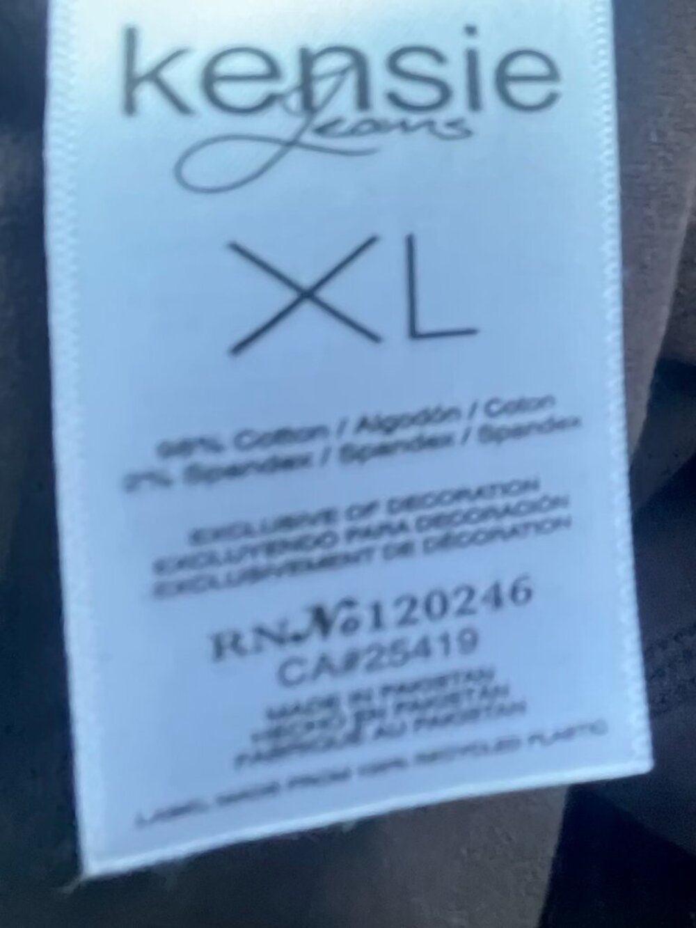 NWOT Kensie Gray Utility Jacket Distressed Grunge Gorpcore XL Cargo Multi-Pocket - Picture 15 of 16